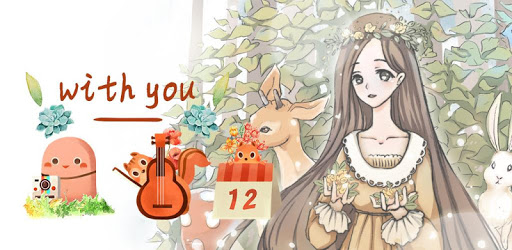 Cute Girl Kawaii Deer - APUS Launcher Theme pc screenshot Cute Girl Kawaii Deer - APUS Launcher Theme pc screenshot
