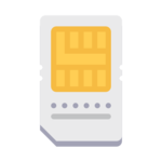SIM Serial Number icon