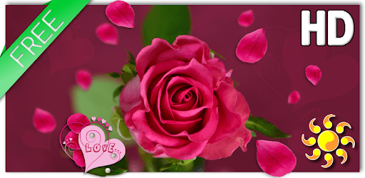 Rose Love Live Wallpaper pc screenshot Rose Love Live Wallpaper pc screenshot