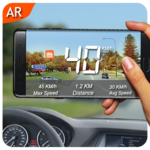 AR Speedometer with Map icon