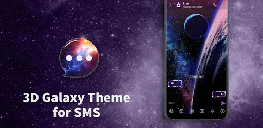 3D Galaxy SMS Messenger 2019 - SMS Lock & Free MSG pc screenshot 3D Galaxy SMS Messenger 2019 - SMS Lock & Free MSG pc screenshot