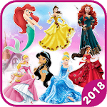 Disney Princess Stickers Application for pc icon
