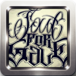 Artistic Tattoo Font icon
