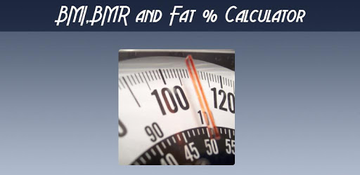 BMI,BMR and Fat % Calculator pc screenshot