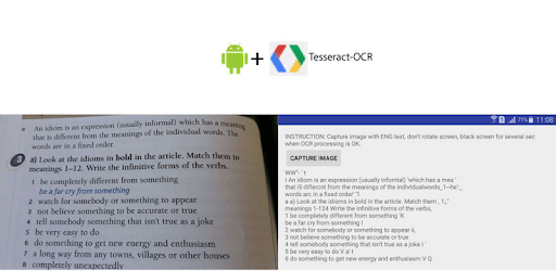 tess-two example Tesseract OCR pc screenshot