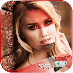 Syria Flag Face Paint-face effects Picture Editor icon