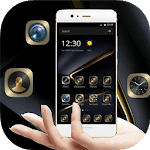 Golden Black Theme for Nova 3 icon