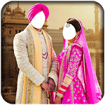 Sikh Couple Photo Suit New icon