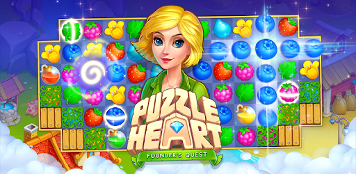Puzzle Heart Match-3 Adventure pc screenshot Puzzle Heart Match-3 Adventure pc screenshot