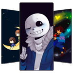 Underground Wallpapers - Sans, Frisk & Asriel for pc icon