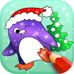 Animated Christmas Coloring Book icon