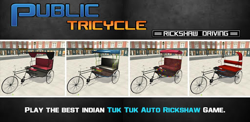 Bicycle Rickshaw Simulator 2019 : Taxi Game pc screenshot