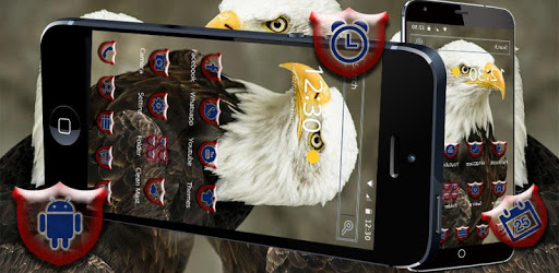 Bald Eagle Vivid Theme pc screenshot Bald Eagle Vivid Theme pc screenshot
