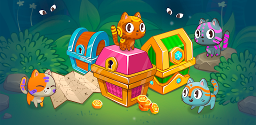 Cute Cat Merge & Collect: Lost Relic Hunt Game pc screenshot Cute Cat Merge & Collect: Lost Relic Hunt Game pc screenshot