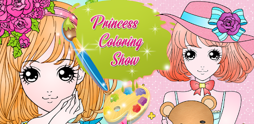 Princess Coloring Book for Kids & Girls Free Games pc screenshot
