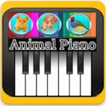 animal piano icon