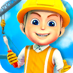 Construction City For Kids for pc icon