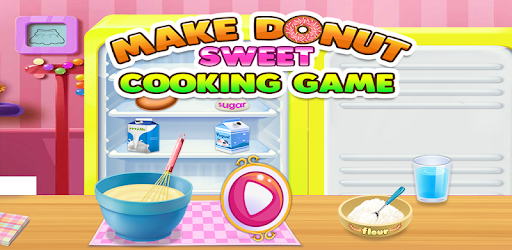 Make Donut Sweet Cooking Game pc screenshot