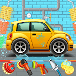 Kids Car Wash Service Auto Workshop Garage icon