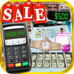 Credit Card Cash Register Simulator - Money Games icon