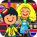 My Pretend Mall - Kids Shopping Center Town Games icon