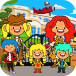 My Pretend Family Mansion - Big Friends Dollhouse icon
