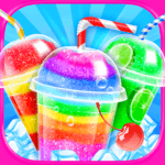 Rainbow Frozen Slushy Truck: Ice Candy Slush Maker icon