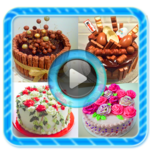 Food art:Make cake decoration icon