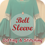 Bell Sleeve Cutting and Stitching Videos icon