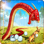 Snake Simulator Anaconda Attack Game 3D icon