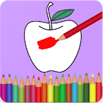 Fruits Vegetables Coloring Book icon