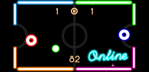 Glow Air Hockey Online pc screenshot Glow Air Hockey Online pc screenshot