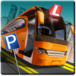 Bus Driving School 2017: 3D Parking simulator Game icon
