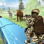 Train Shooting Sniper Attack Simulator icon