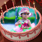 Cake with Name and Photo wishes icon