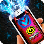 Electric stun gun. Stunner icon