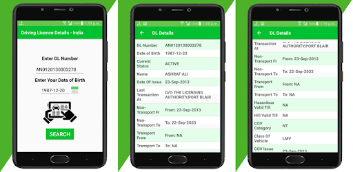 Driving Licence Details - India DL Details pc screenshot