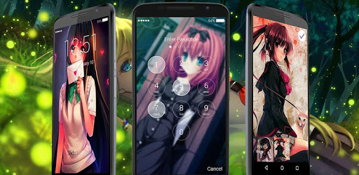 Anime Girls Lock Screen pc screenshot Anime Girls Lock Screen pc screenshot