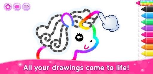 Kids Drawing Games for Girls! Apps for Toddlers! pc screenshot Kids Drawing Games for Girls! Apps for Toddlers! pc screenshot