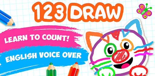 Bini 123 Draw🎨 Toddler Counting Drawing for Kids pc screenshot