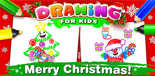 Drawing Christmas for Kids Drawing Games for Girls pc screenshot
