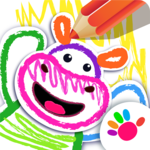 Bini DRAW & DANCE! Painting Toddler Coloring Apps icon