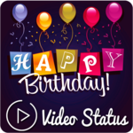 Birthday Video Status -Birthday songs,birthday gif icon