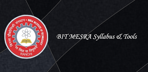 BIT Mesra Syllabus & Tools pc screenshot BIT Mesra Syllabus & Tools pc screenshot