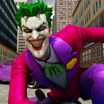 Scary Clown Attack Simulator - Crime Fighter for pc icon