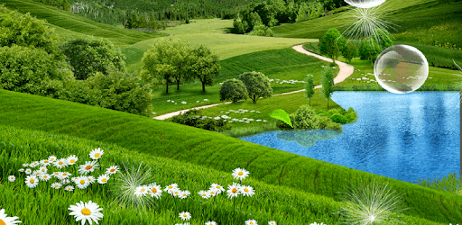 Summer Landscape Wallpaper pc screenshot Summer Landscape Wallpaper pc screenshot