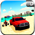 City Beach Rescue Coast Guard Team – Driving Sim icon