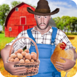 Poultry Farm Simulator Countryside Tractor Driver icon