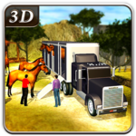 Horse Transporter Truck Driver icon