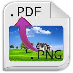 Image To PDF Converter, png jpg to pdf converter icon